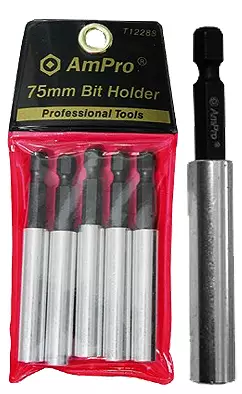 KÄRKIPIDIN MAGNEETILLA 75MM 5-OS. - Jatkovarret, vääntimet ja adapterit - 1469 - 1