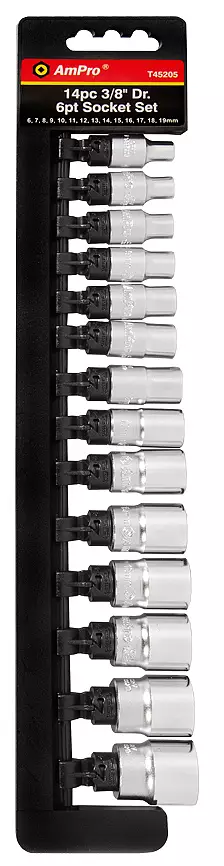 HYLSYSARJA 3/8" 14-OS. 6-19MM - Hylsysarjat 3/8" vääntiöllä - 4189 - 1