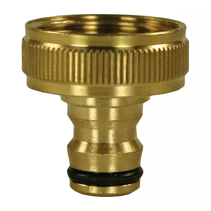 GARDEN PIKALIITIN UROS 3/4"S MESSINKI - Clen kaksoisnipat ja liittimet - 11449 - 1