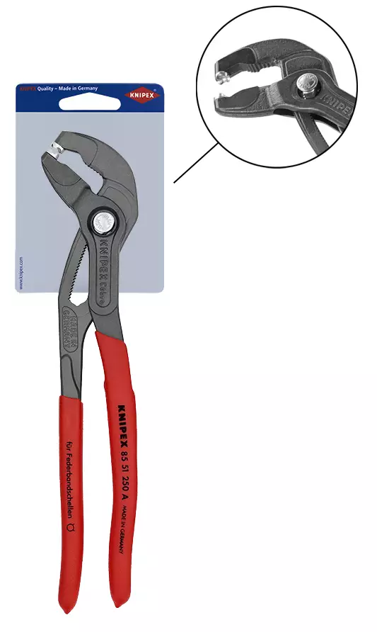 JOUSIKLEM.PIHDIT 250 MM (MAX CAPACITY 70 MM) - Erikoispihdit ja sähkökaapinavaimet - 7949 - 1
