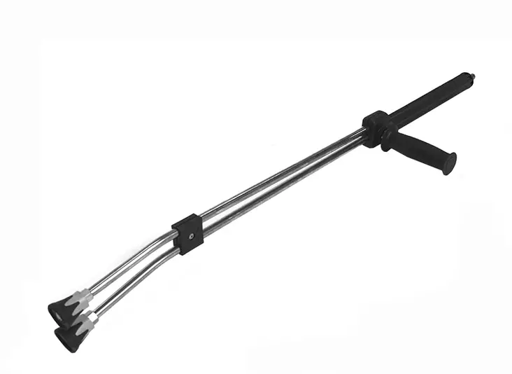 KAKSOISSUIHKUPUTKI ST 1000MM 1/4"U RST - Clen pesukahvat ja suihkuputket - 10929 - 1