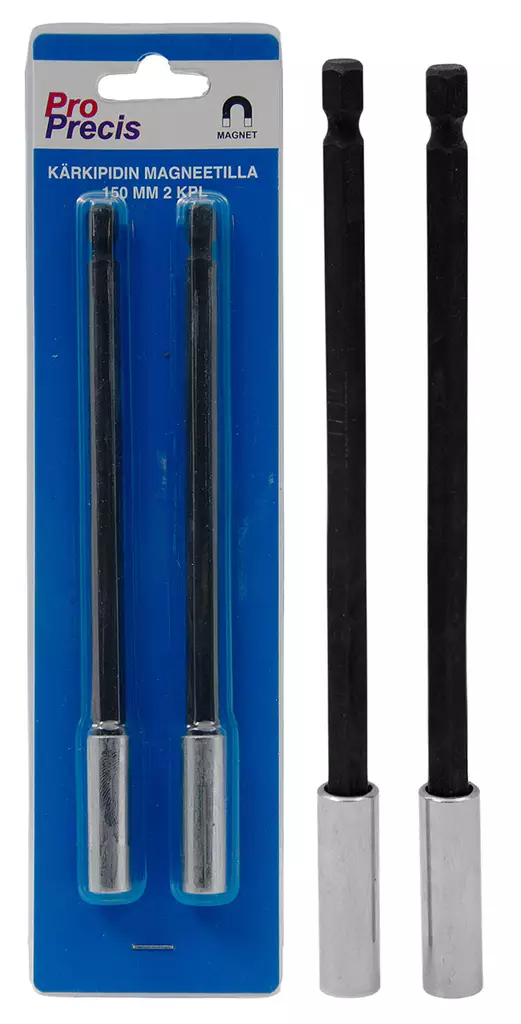 KÄRKIPIDIN MAGNEETILLA 150 MM 2 KPL - Ruuvauskärjet ja -sarjat - 6969 - 1