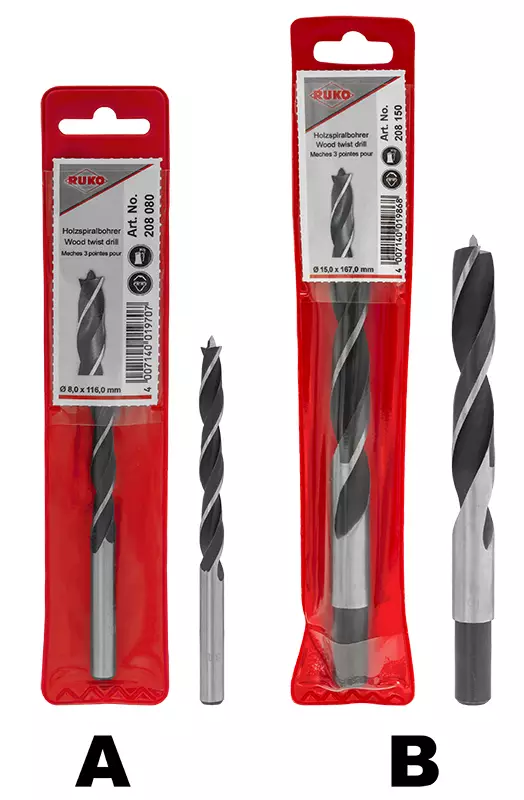 KONEPUUPORANTERÄT RUKO IP-ripustinpakkaus - Puuporanterät - 4679 - 1