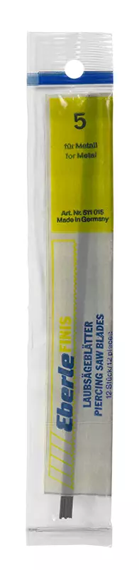 LEHTISAHANTERÄ METALLILLE 12KPL NO.5 8308-05 - Outlet - 11279 - 1