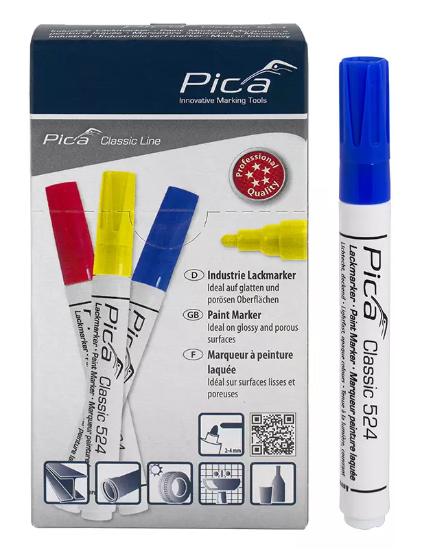 MAALITUSSI SININEN 2-4MM - Merkintätuotteet - 7779 - 1