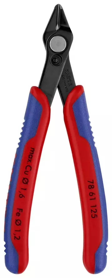 MIKROSIVULEIKKURIT 125 MM MEDIUM WIRE 1,2 MM - Elektroniikkapihdit ja tarkkuustyökalut - 8029 - 1