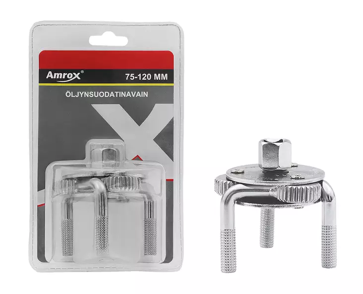 ÖLJYNSUODATINAVAIN 3-JALKA 75-120MM - Öljyroppu/ Suodatinavaimet - 18259 - 1