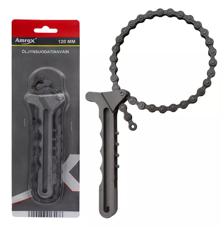 ÖLJYNSUODATINAVAIN KETJULLA 120MM - Öljyroppu/ Suodatinavaimet - 18269 - 1