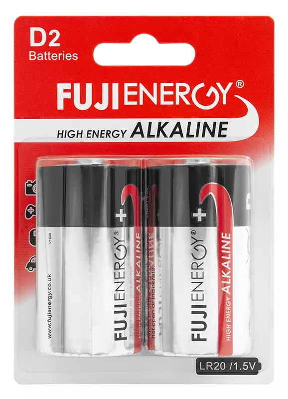 PARISTO ALKALI LR20 1,5V D 2KPL - Alkaliparistot - 14539 - 1