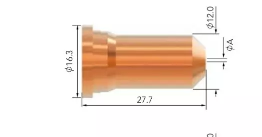 PLASMA SUUTIN 1,4MM P120 1 KPL - Plasma-Polttimet ja kulutusosat - 17029 - 1