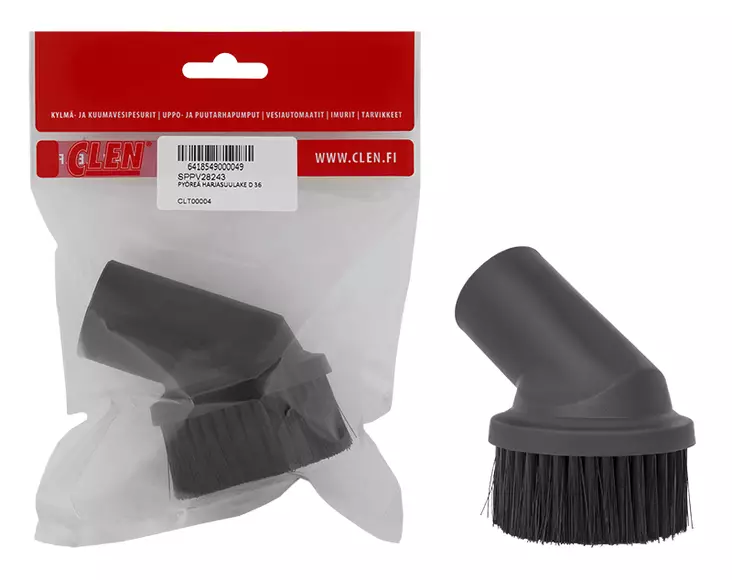 PYÖREÄ HARJASUULAKE 36MM - Clen imureiden suulakkeet - 11609 - 1