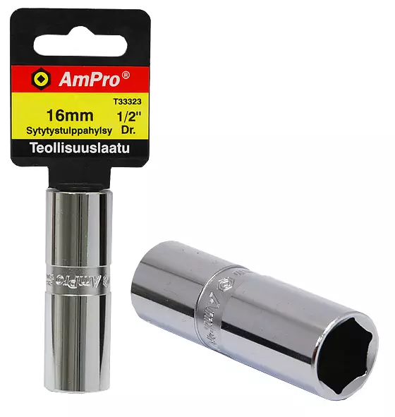SYTYTYSTULPPAHYLSYT 3/8" JA 1/2" 6PT AmPro - Hylsyt 3/8" - 4529 - 1