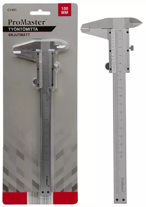 TYÖNTÖMITTA 150MM - Työntömitat ja tulkit - 2749 - 1