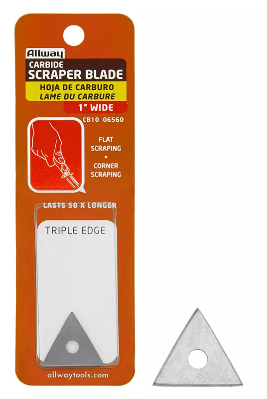 VARATERÄ KOVAMETALLIKAAPIMEEN (AW269013) 1KPL 1" - Tapetointi- ja muuraustyökalut - 7039 - 1