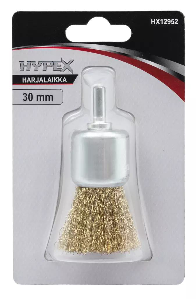 VIIMEISTELYPYÖRÖPUHDISTAJA 6MM/30MM - Teräsharjalaikat ja - harjat - 31739 - 1