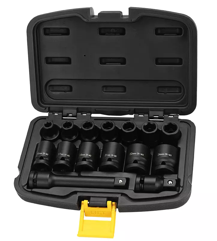 VOIMAHYLSYSARJA 1/2" 15-OS. 8-24MM - Voimahylsysarjat - 7499 - 1